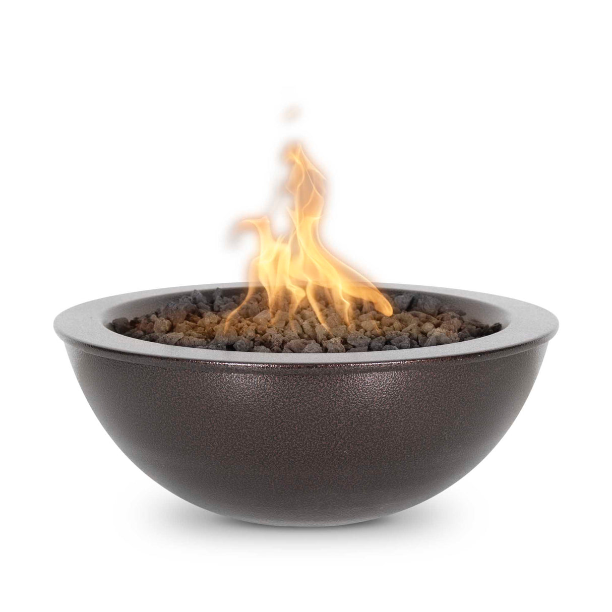 The Outdoor Plus 36" Sedona Powder Coated Metal Round Fire Bowl OPT-36RPCFO