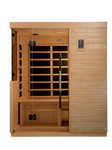 Dynamic Saunas Bilbao 3-Person Ultra Low EMF Infrared Sauna DYN-5830-01