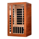 Dynamic Saunas Cordoba 2-Person Low EMF Infrared Sauna DYN-6203-01