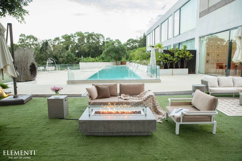 Elementi Hampton Fire Table OFG139