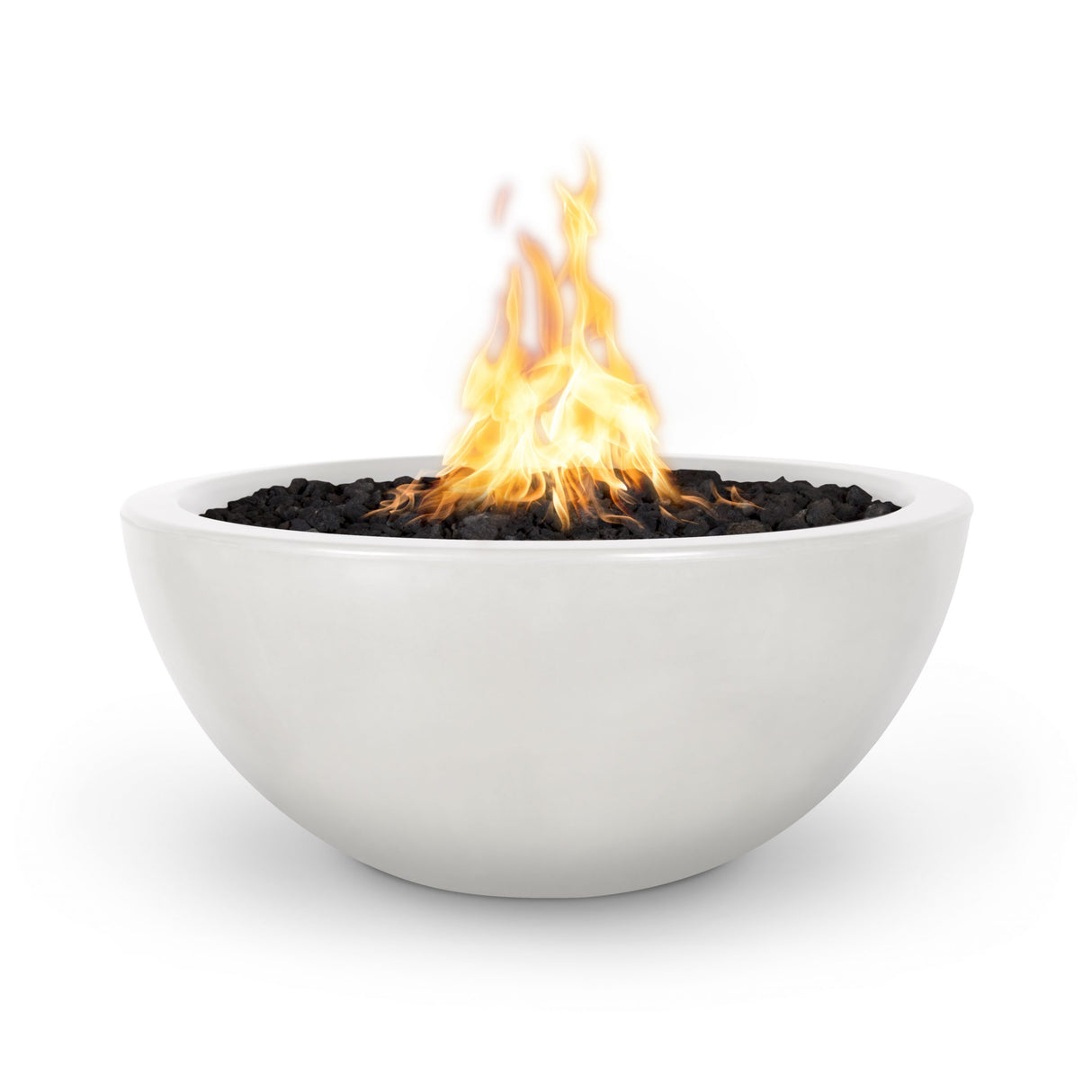 The Outdoor Plus 38" Luna GFRC Concrete Fire Bowl OPT-LUNFO38