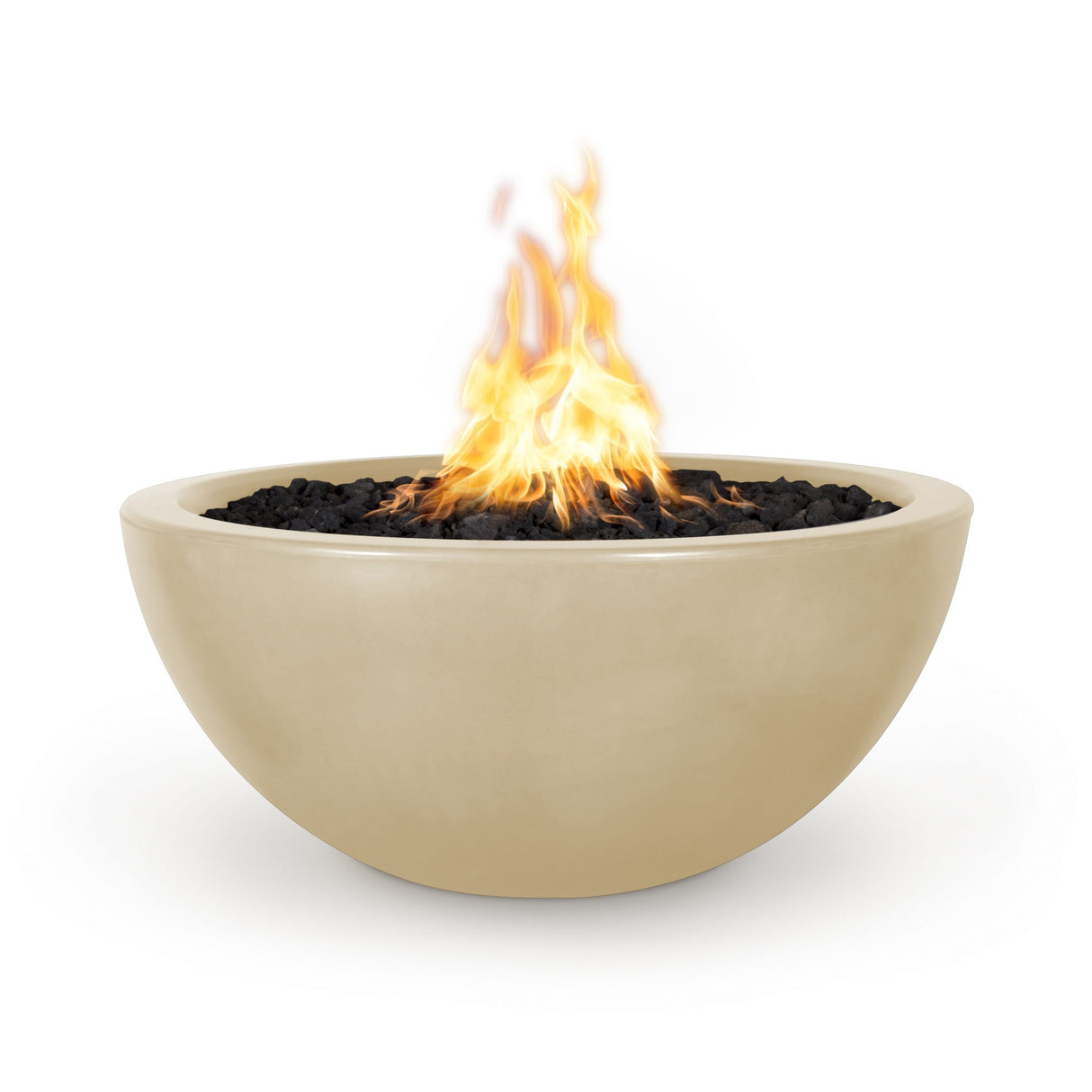The Outdoor Plus 38" Luna GFRC Concrete Fire Bowl OPT-LUNFO38