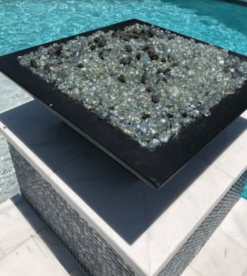 The Outdoor Plus 30" Maya GFRC Concrete Fire Bowl OPT-30SFO