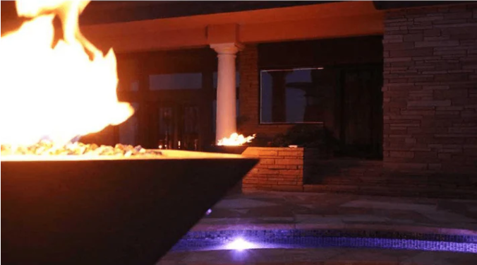 The Outdoor Plus 30" Maya GFRC Concrete Fire Bowl OPT-30SFO