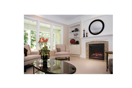 Napoleon Element Series 36-Inch Built-in Electric Fireplace NEFB36H-BS