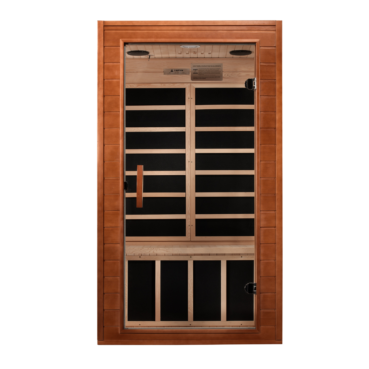 Dynamic Saunas Avila 1-2 Person Low EMF Infrared Sauna DYN-6103-01