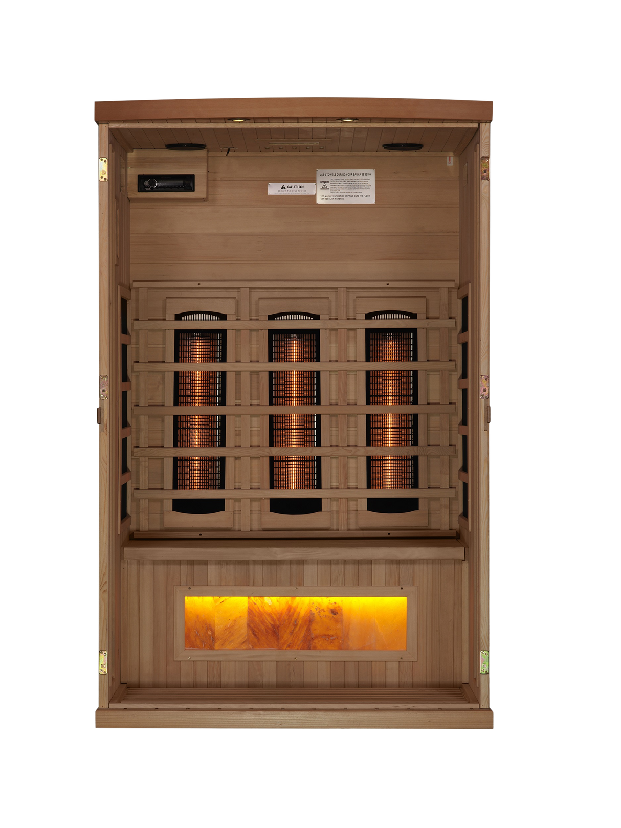 Golden Designs Reserve 2-Person Near Zero EMF Infrared Sauna GDI-8020-02