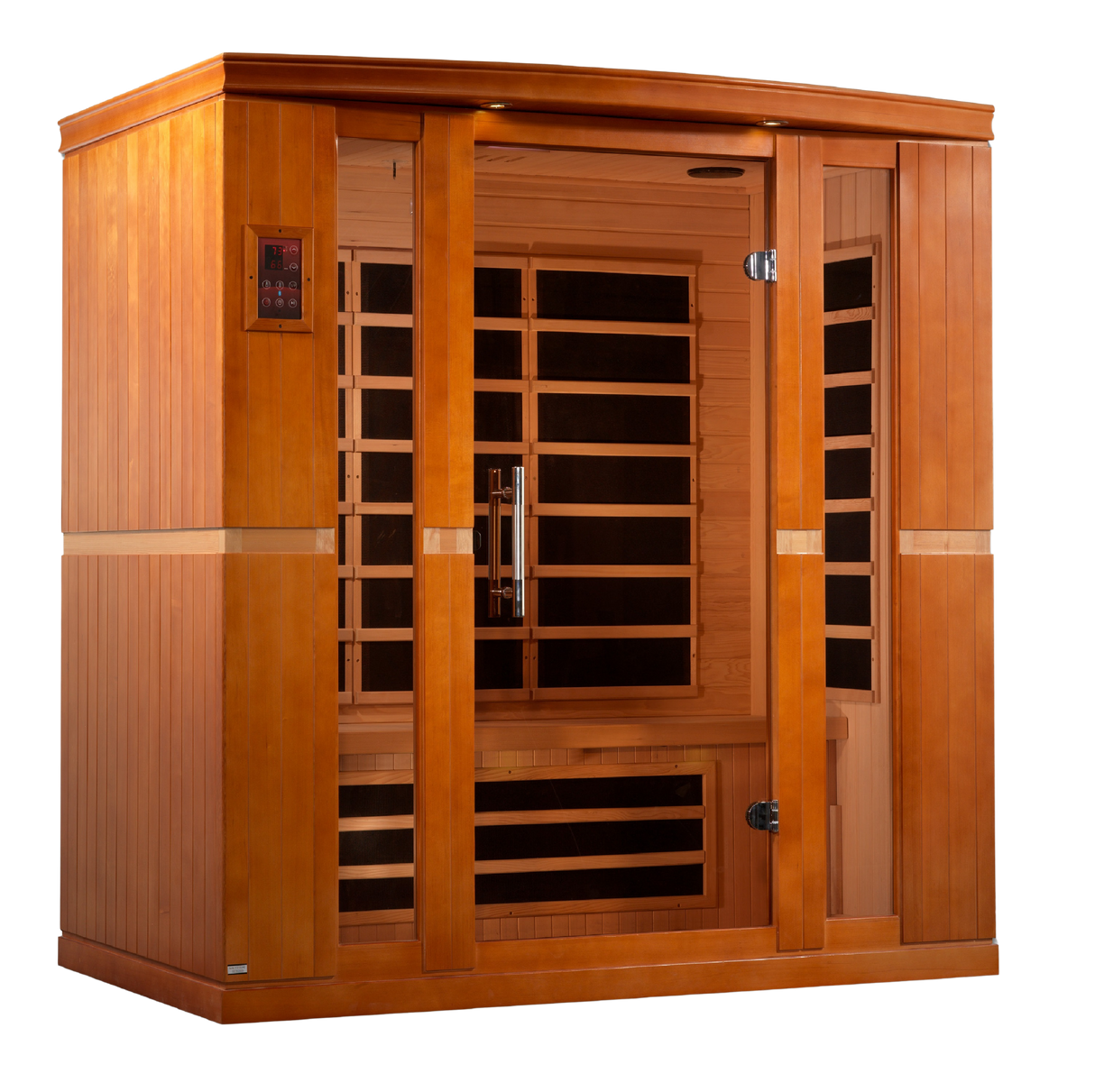 Dynamic Saunas Bergamo 4-Person Low EMF Infrared Sauna DYN-6440-01