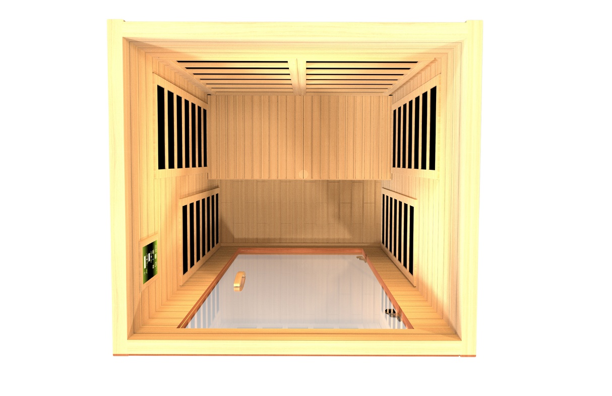 Dynamic Saunas Avila 1-2 Person Low EMF Infrared Sauna DYN-6103-01