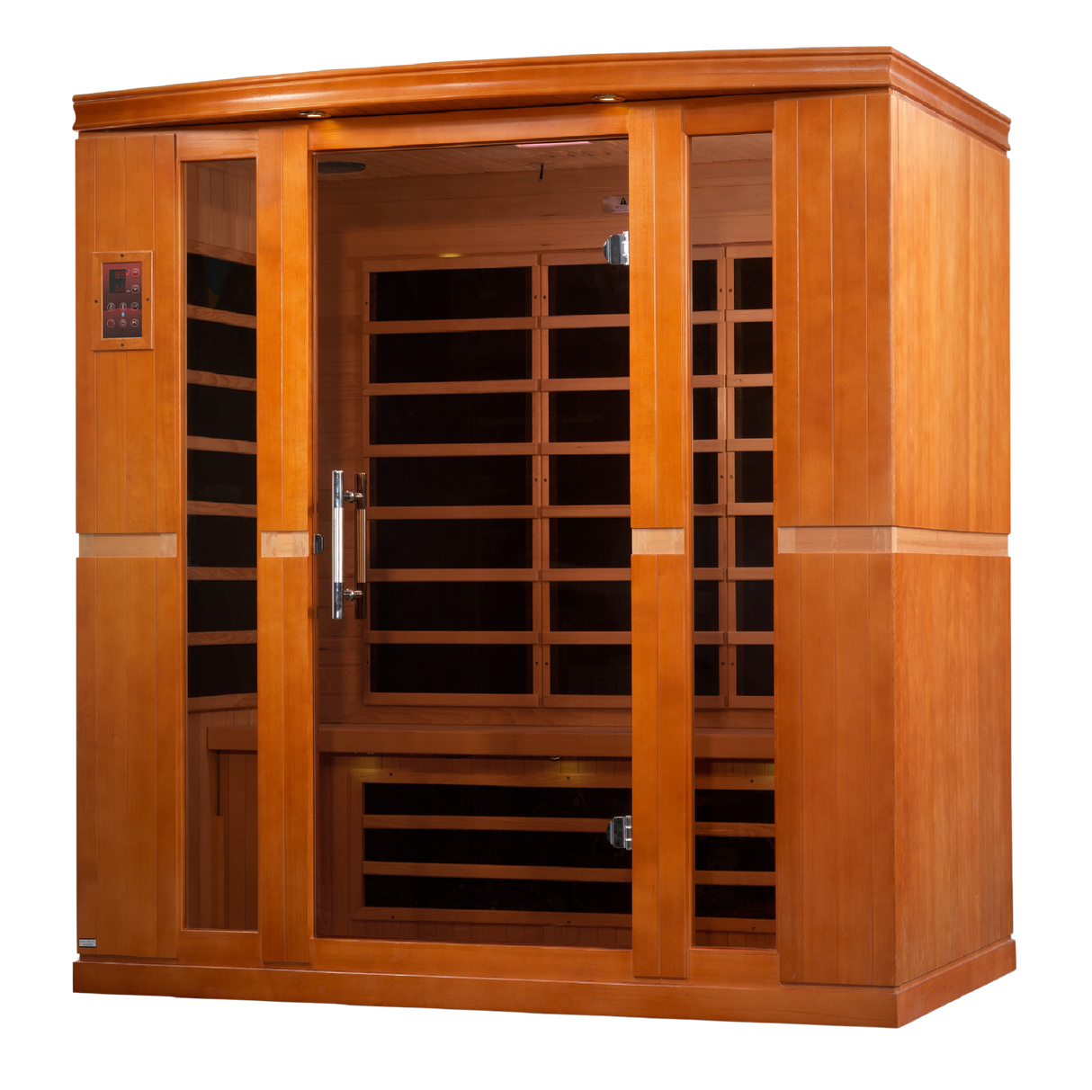 Dynamic Saunas Bergamo 4-Person Low EMF Infrared Sauna DYN-6440-01