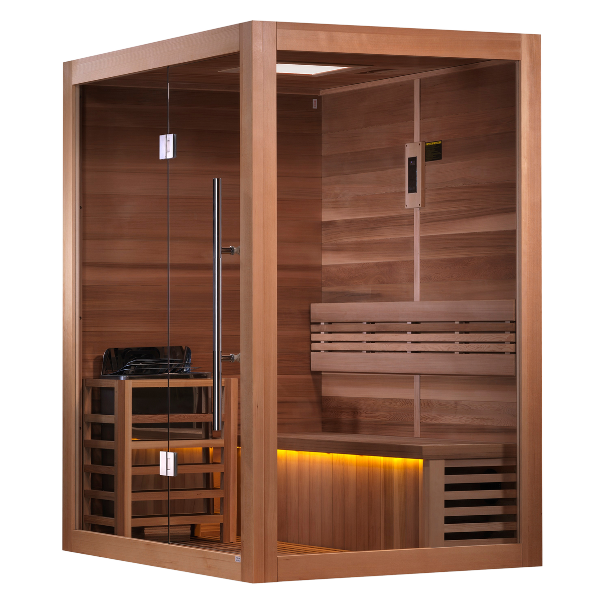 Golden Designs Hanko 3-Person Indoor Traditional Sauna GDI-7202-01