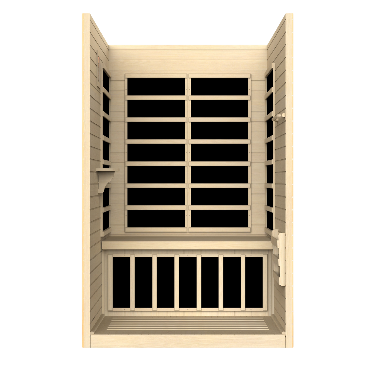Dynamic Saunas Llumeneres 2-Person Ultra Low EMF Infrared Sauna DYN-6215-02