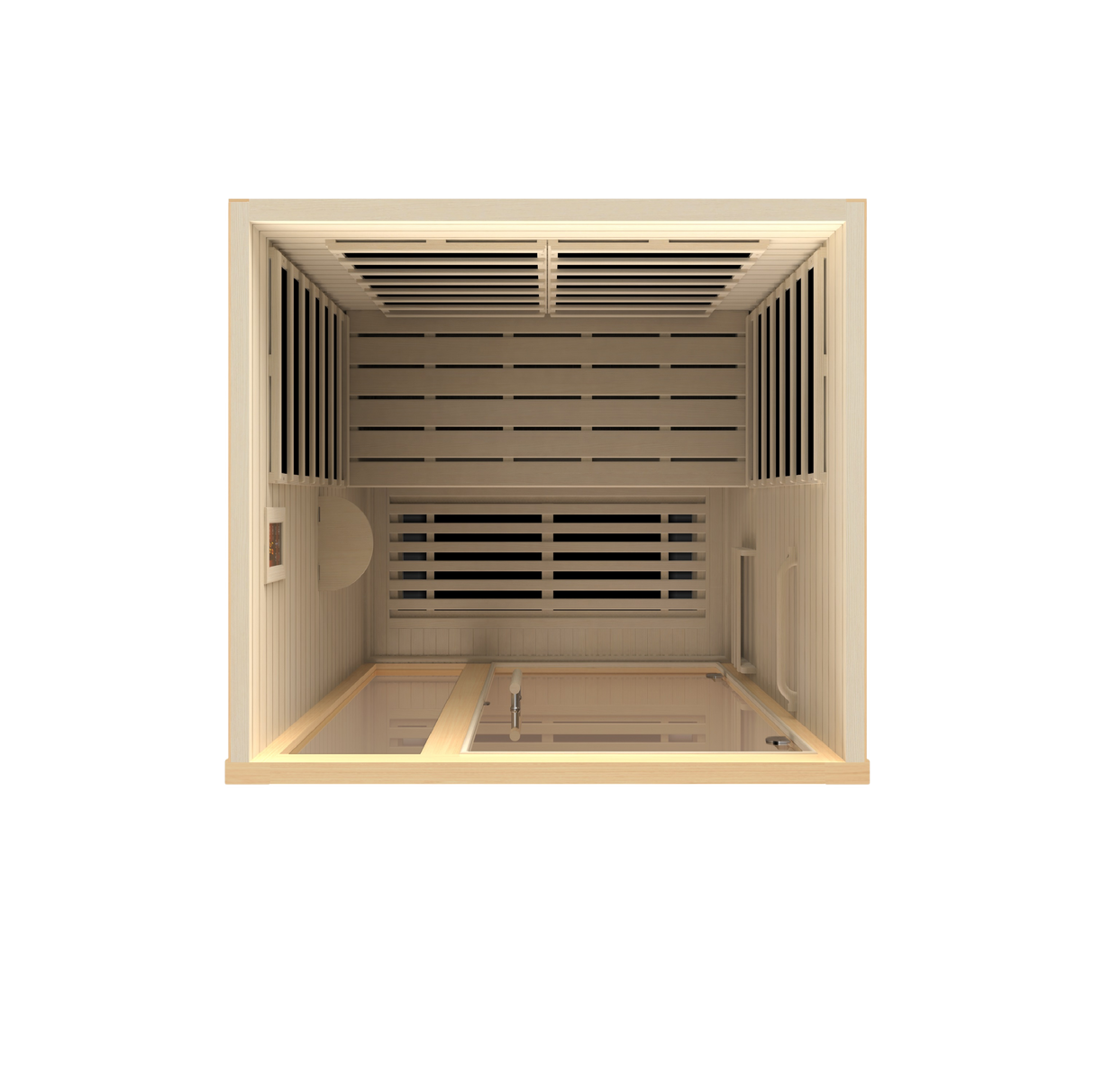 Dynamic Saunas Llumeneres 2-Person Ultra Low EMF Infrared Sauna DYN-6215-02