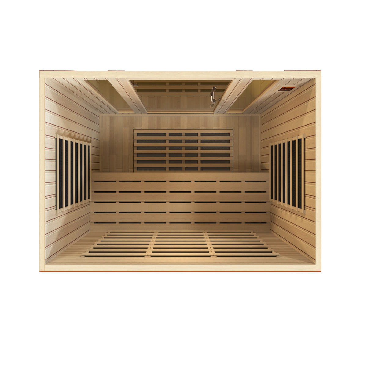 Dynamic Saunas Bergamo 4-Person Low EMF Infrared Sauna DYN-6440-01