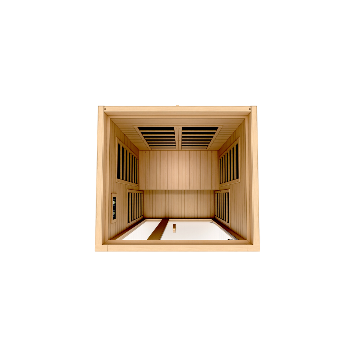 Dynamic Saunas Gracia 1-2 Person Low EMF Infrared Sauna DYN-6119-01
