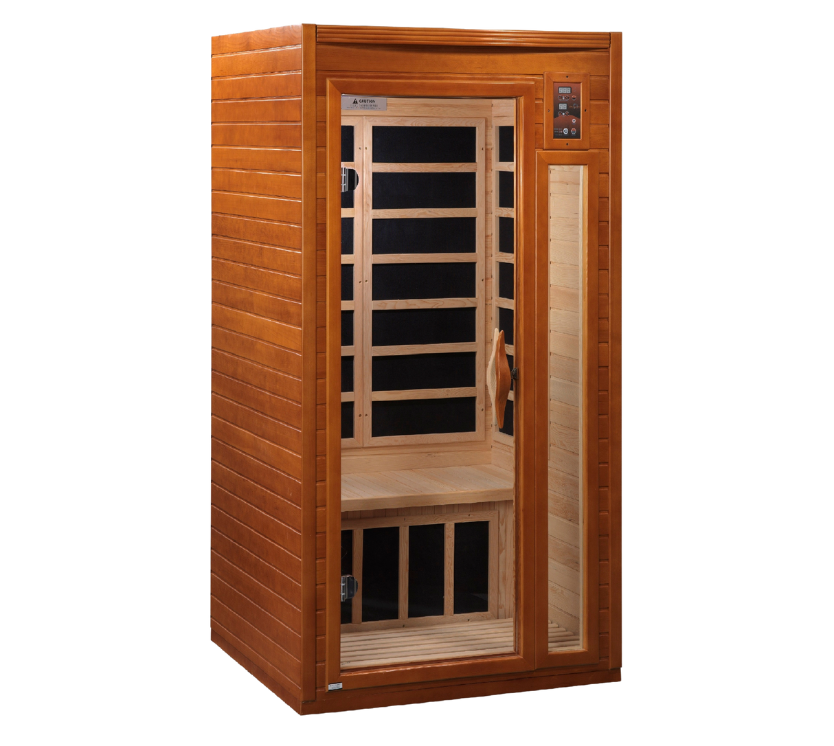 Dynamic Saunas Barcelona Elite 1-2 Person Ultra Low EMF Infrared Sauna DYN-6106-01 Elite