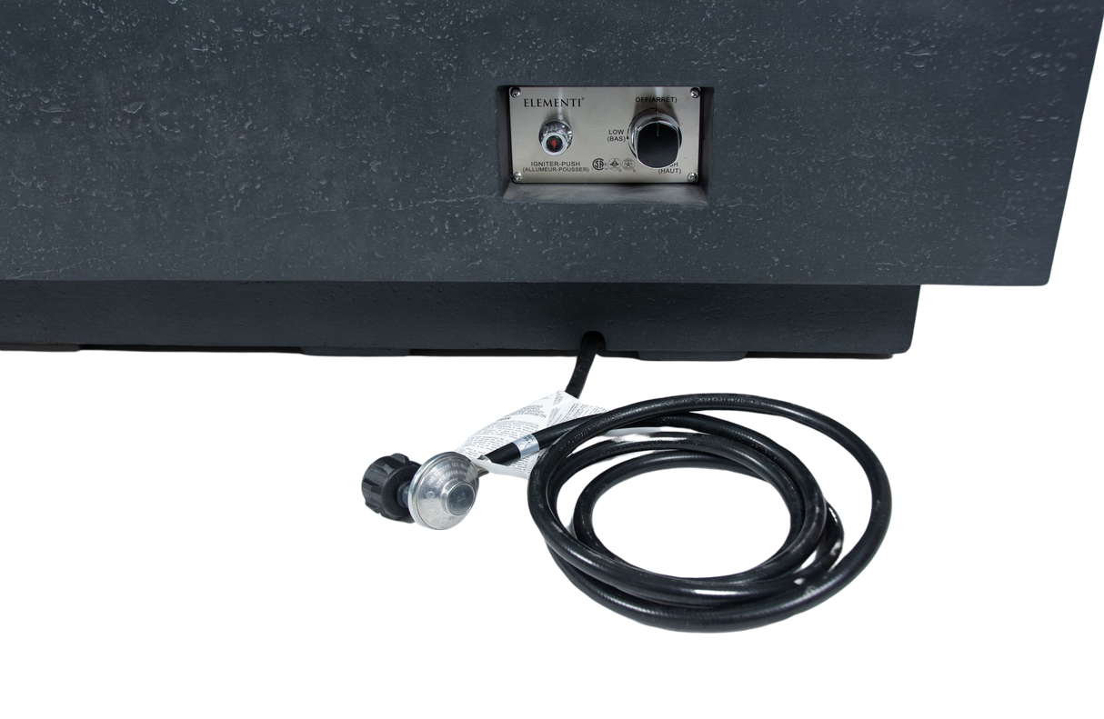 Elementi Plus Cannes Rectangle Fire Table OFG416DG