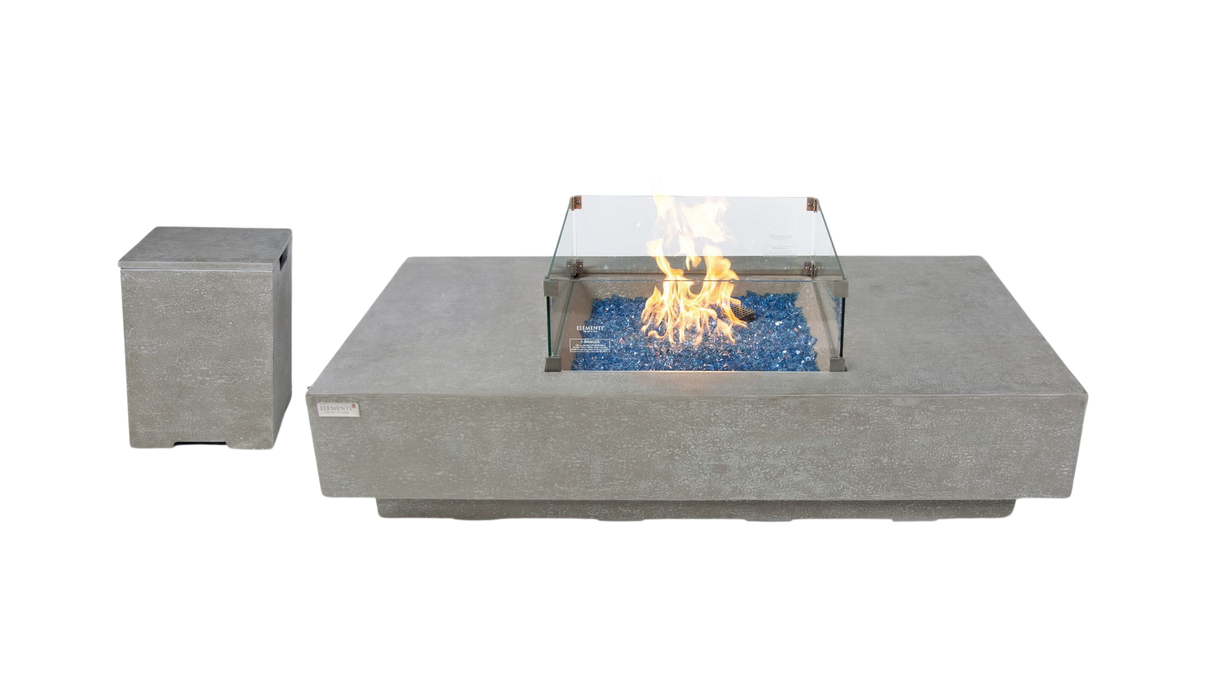 Elementi Plus Monte Carlo Rectangle Fire Table OFG416LG