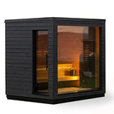 SaunaLife Model G6 Garden-Series 5 Person Pre-Assembled Outdoor Home Sauna SL-MODELG6