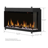 Dimplex Ignite XL Bold 50" Built-in Linear Electric Fireplace XLF5017-XD