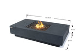 Elementi Plus Cannes Rectangle Fire Table OFG416DG