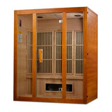 Maxxus Alpine Dual Tech 3-Person Hemlock Low EMF FAR Infrared Sauna MX-J306-02S