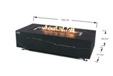 Elementi Plus Varna Marble Porcelain Fire Table OFP121BB