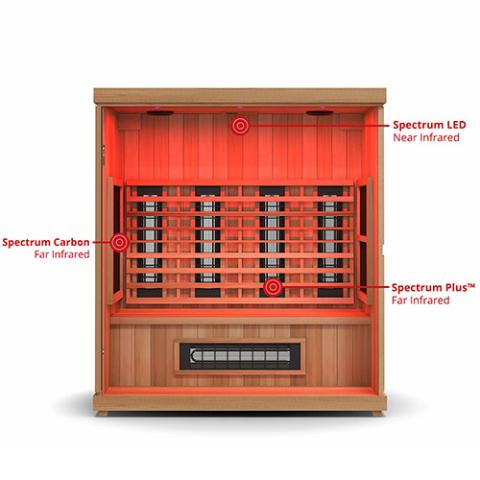 Finnmark FD-3 Full Spectrum 4-Person Infrared Sauna FD-KN003