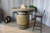 Elementi Lafite Barrel Fire Table OFG225