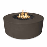 The Outdoor Plus 54" Florence GFRC Concrete 20" Tall Round Fire Pit OPT-FL54