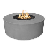 The Outdoor Plus 54" Florence GFRC Concrete 20" Tall Round Fire Pit OPT-FL54