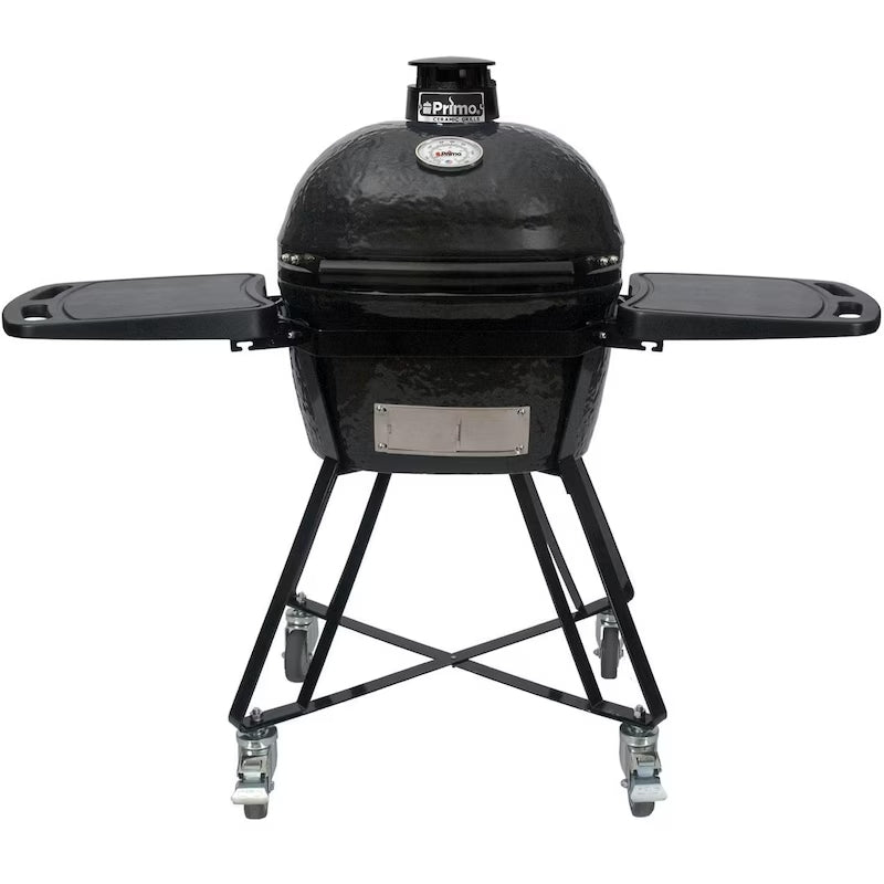 Primo All-In-One Oval Junior 200 Kamado Charcoal Grill PGCJRC