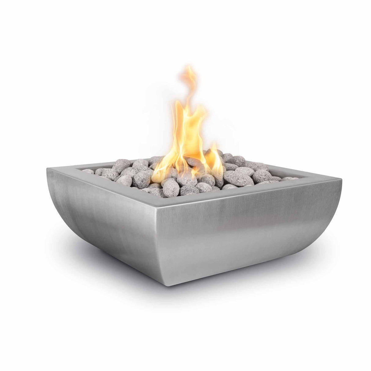 The Outdoor Plus 36" Avalon Stainless Steel Fire Bowl OPT-36AVSSF