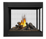 Napoleon Ascent Multi View, 3-Sided, Log Set, Direct Vent Gas Fireplace BHD4PNA