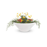 The Outdoor Plus 48" Cazo GFRC Concrete Round Planter Bowl OPT-48RP