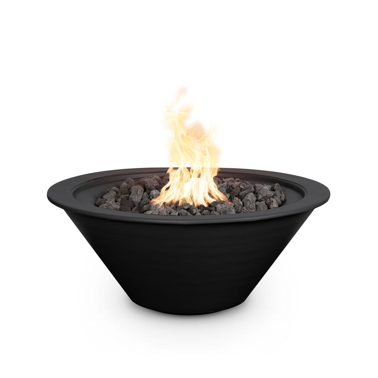 The Outdoor Plus 24" Cazo Powder Coated Steel Fire Bowl OPT-R24PCFO