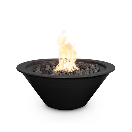 The Outdoor Plus 30" Cazo Powder Coated Steel Fire Bowl OPT-R30PCFO