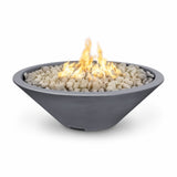 The Outdoor Plus 60" Cazo GFRC Concrete Round Fire Pit OPT-CZNL60