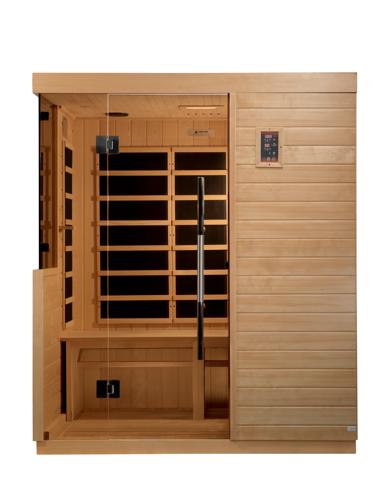 Dynamic Saunas Bilbao 3-Person Ultra Low EMF Infrared Sauna DYN-5830-01