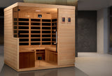 Dynamic Saunas La Sagrada 6-Person Ultra Low EMF Infrared Sauna DYN-5860-01