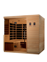 Dynamic Saunas La Sagrada 6-Person Ultra Low EMF Infrared Sauna DYN-5860-01