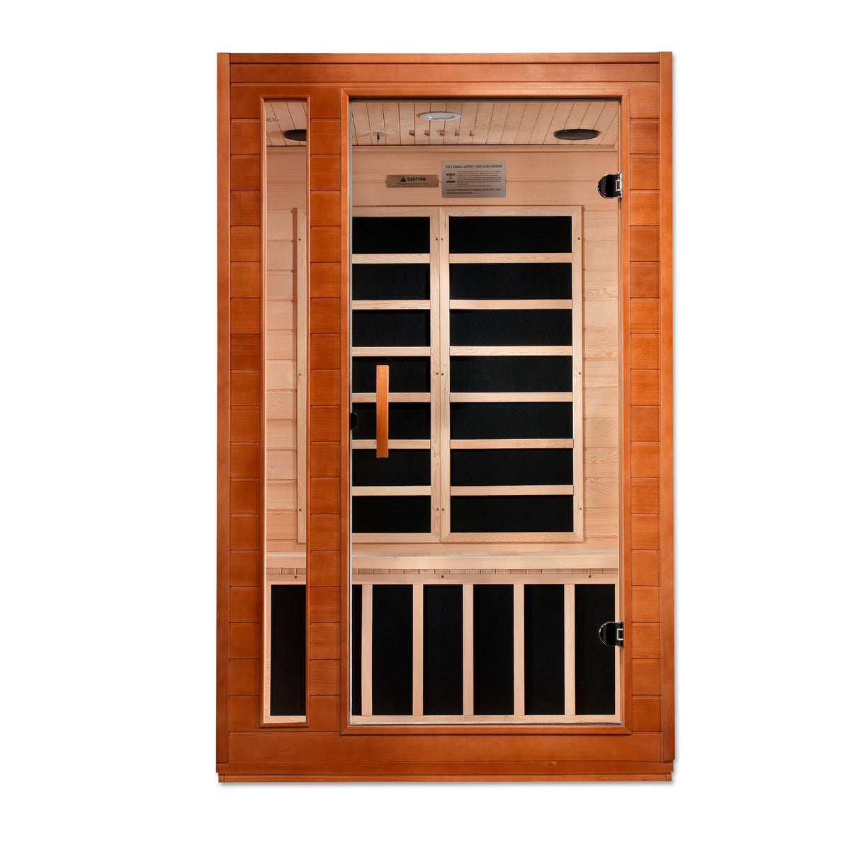 Dynamic Saunas Cordoba 2-Person Low EMF Infrared Sauna DYN-6203-01