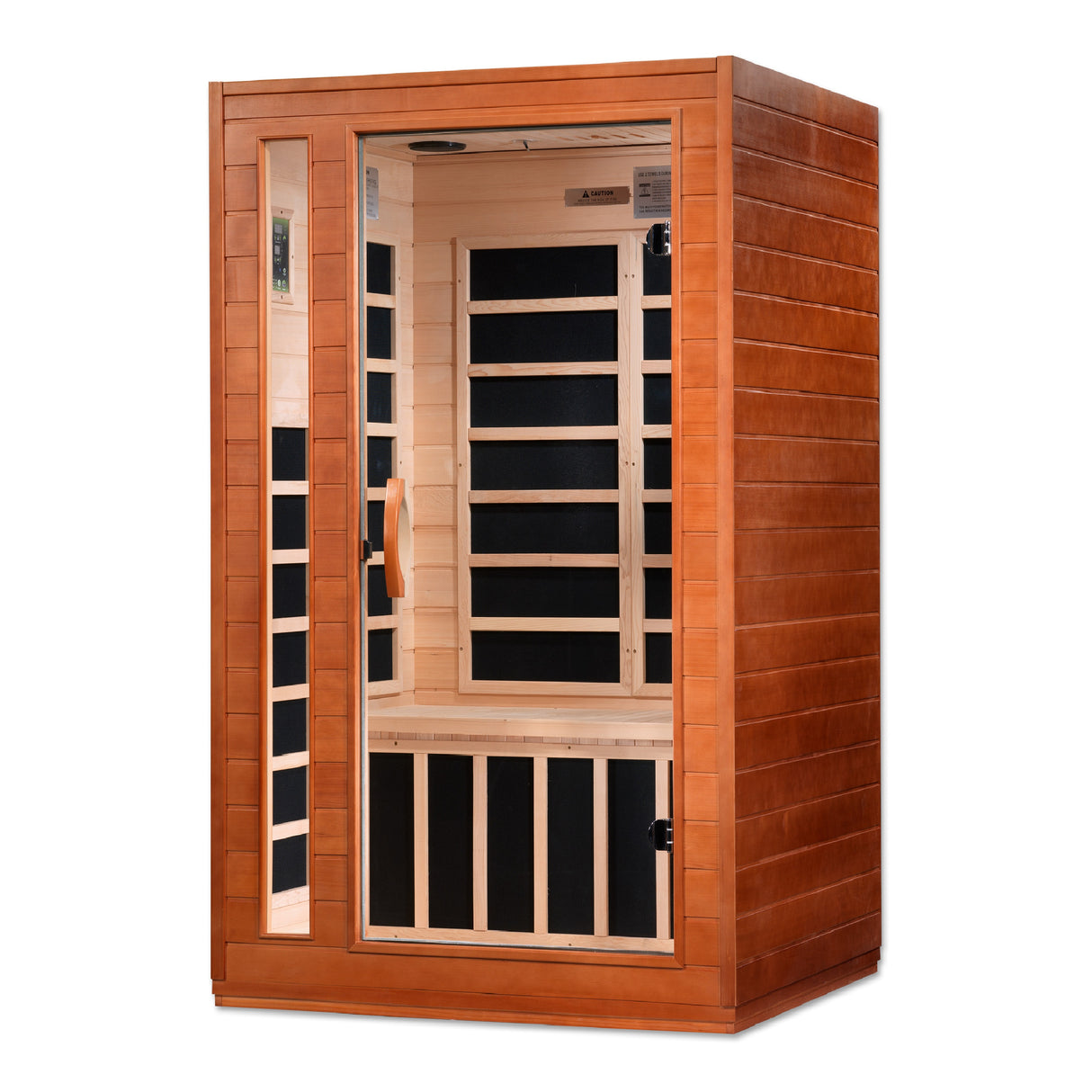 Dynamic Saunas Cordoba Elite 2-Person Ultra Low EMF Infrared Sauna DYN-6203-01 Elite