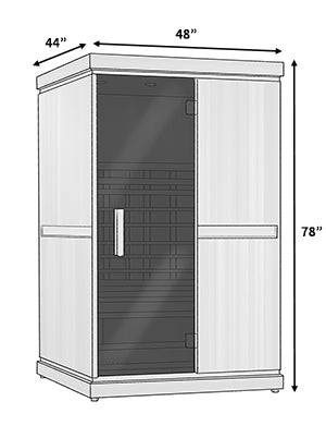 Finnmark FD-2 Full Spectrum 2-Person Infrared Sauna FD-KN002