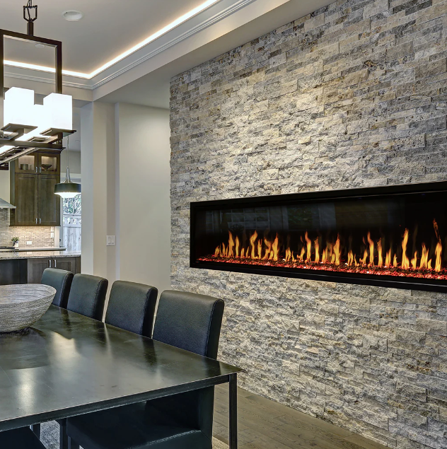 Modern Flames Orion 76" Slim Virtual Electric Fireplace OR76-SLIM