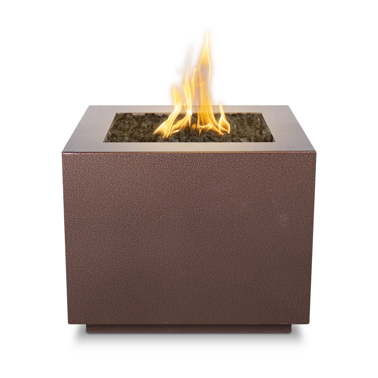 The Outdoor Plus 42" Forma Powder Coated Metal Square Fire Pit OPT-42PCSQ