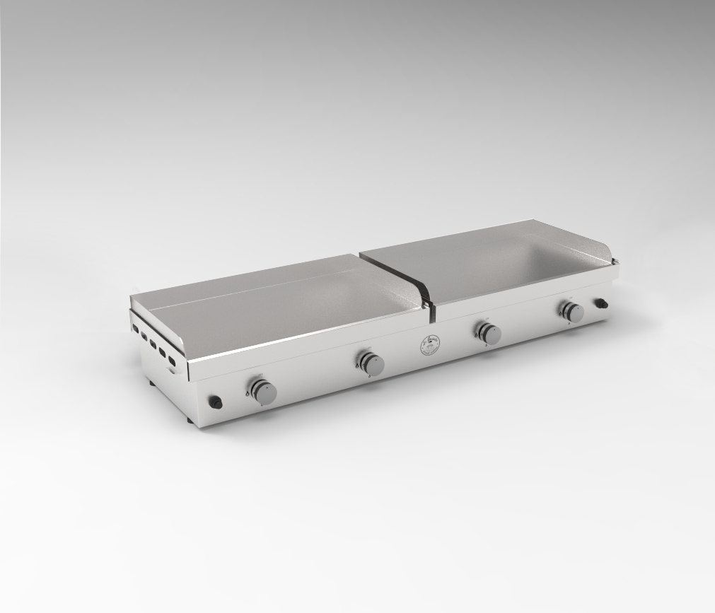 Le Griddle The Grand Texan 4 Burner Gas Built-In Griddle GFE160