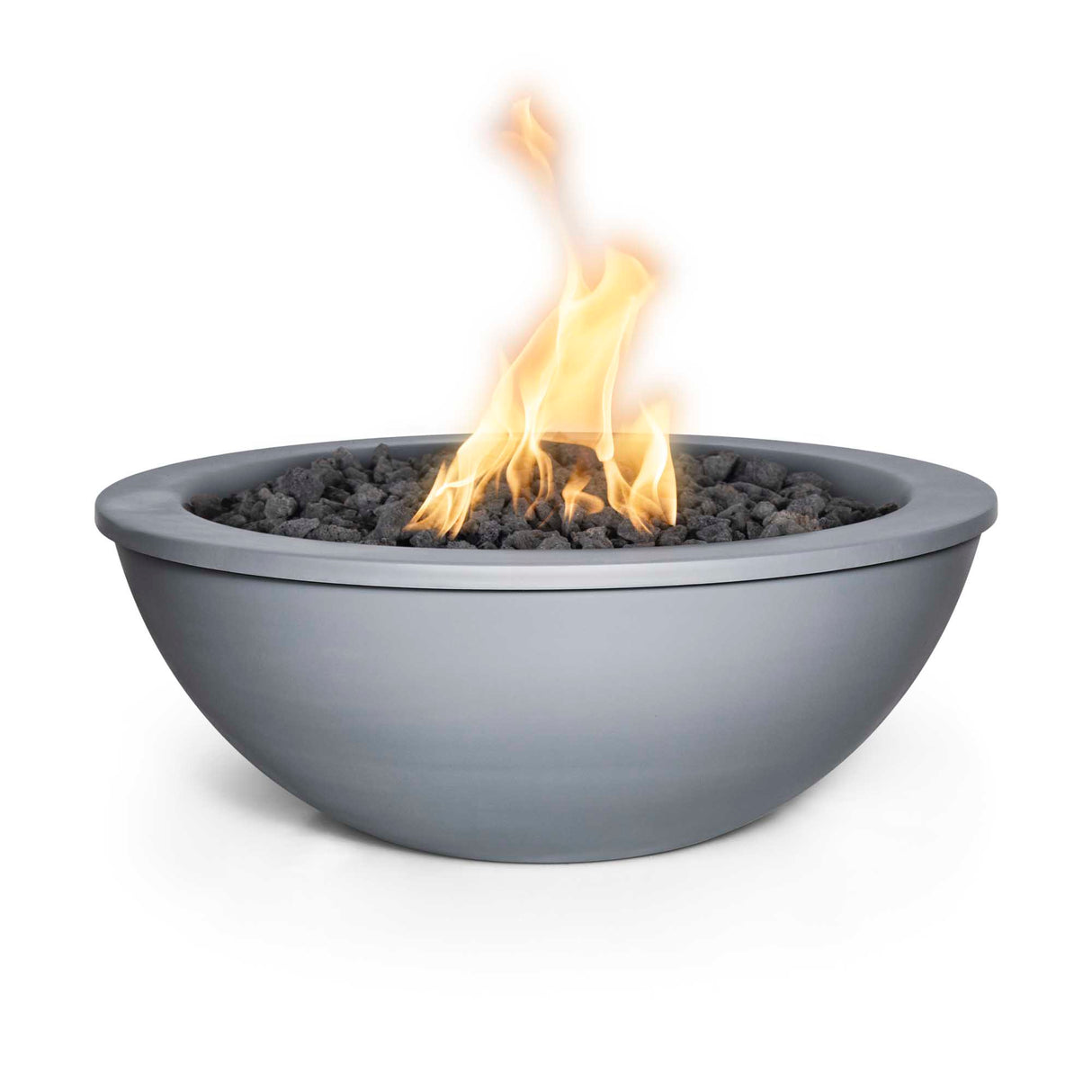 The Outdoor Plus 27" Sedona Powder Coated Metal Round Fire Bowl OPT-27RPCFO