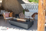 Elementi Plus Positano Rectangle Fire Table OFG415DG