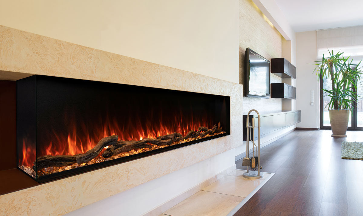 Modern Flames 56" Landscape Pro Multi-Sided Built-in Electric Fireplace LPM-5616